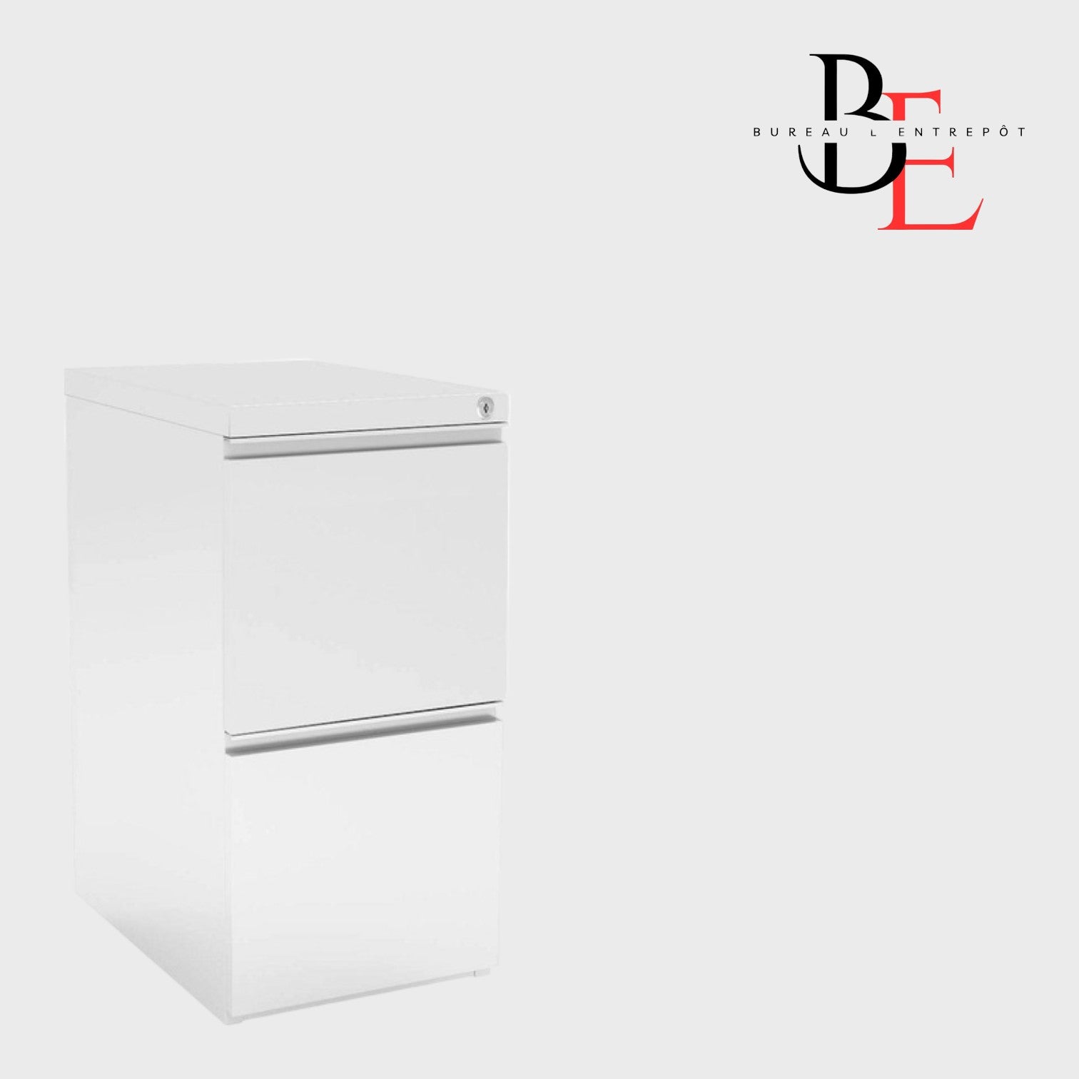 Classeur Métallique 2 Tiroirs | Bureau L'Entrepôt