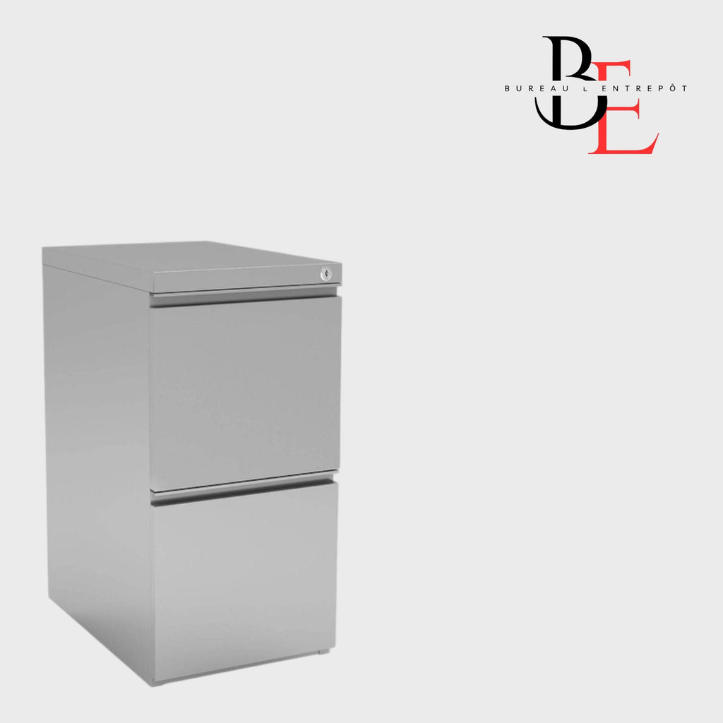 Classeur Métallique 2 Tiroirs | Bureau L'Entrepôt