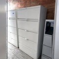 Classeur Métallique 5 Tiroirs - Archivage Vertical - Gris | Bureau L'entrepôt