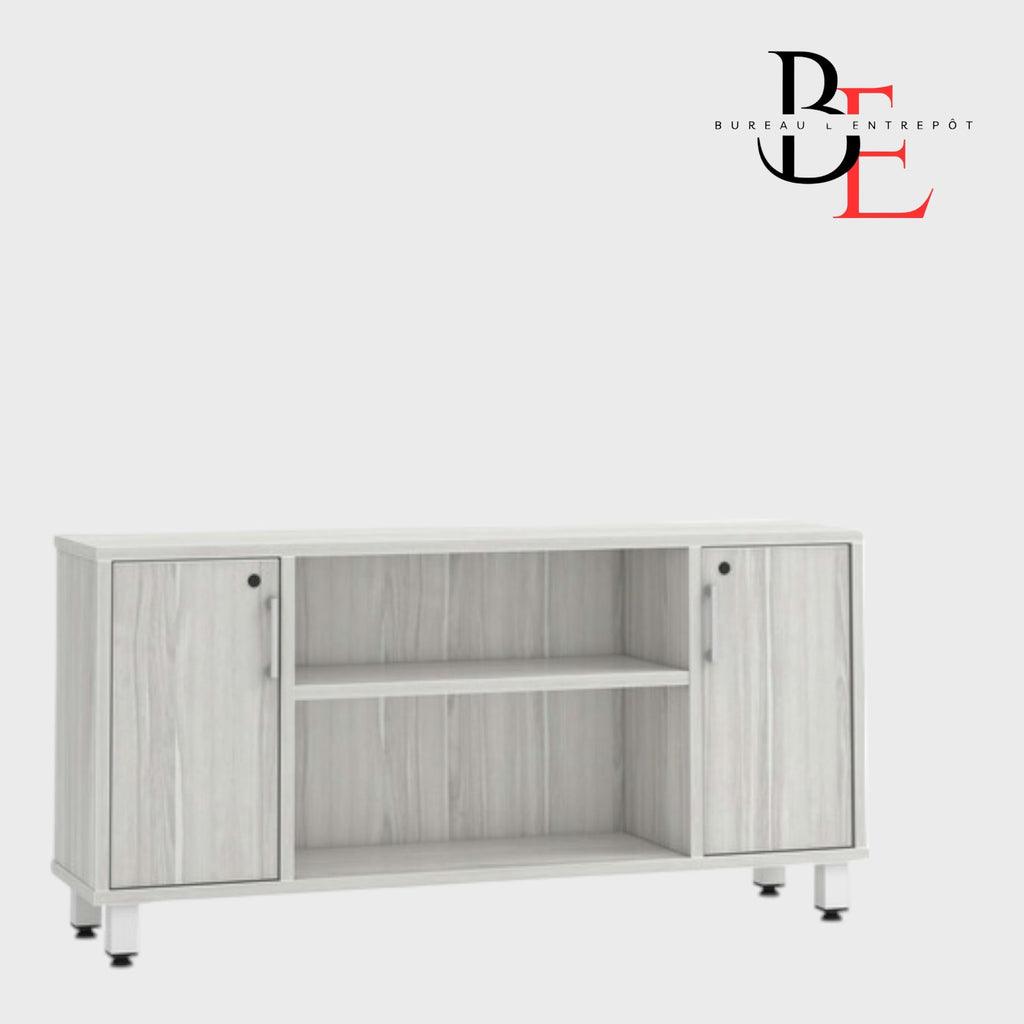 Crédence Étroite - Rangement Compact Sécurisé | Bureau L'Entrepôt