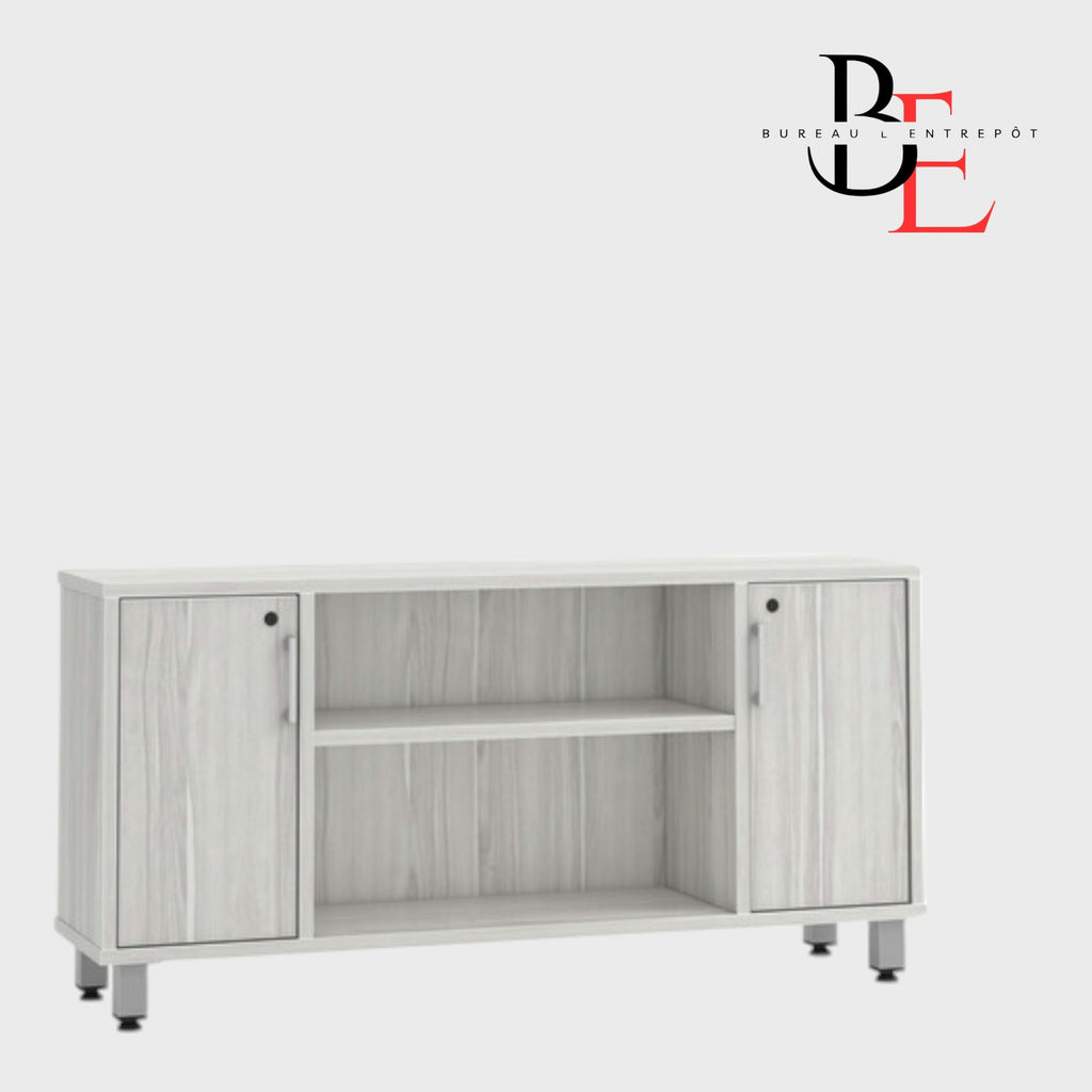 Crédence Étroite - Rangement Compact Sécurisé | Bureau L'Entrepôt