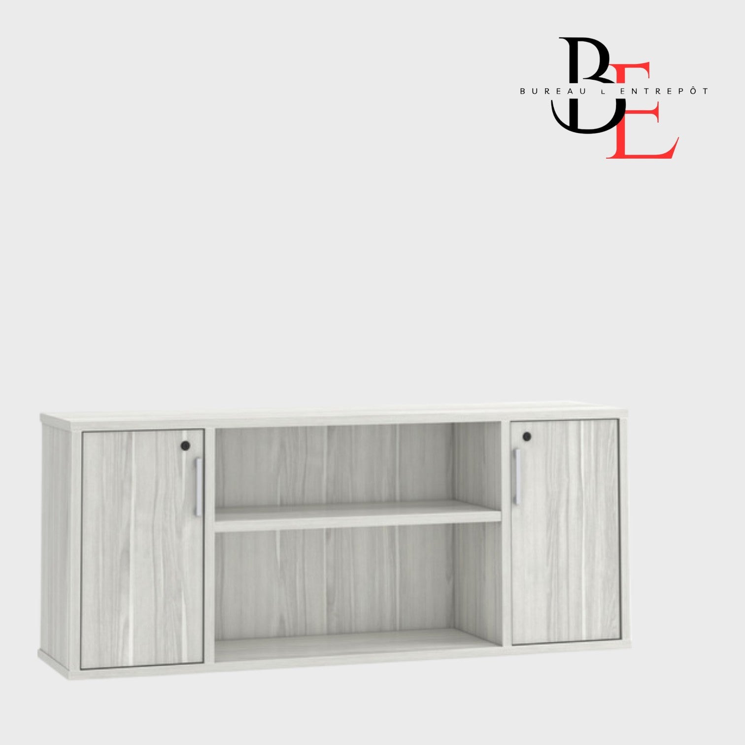 Crédence Étroite Verrouillable | Bureau L'Entrepôt