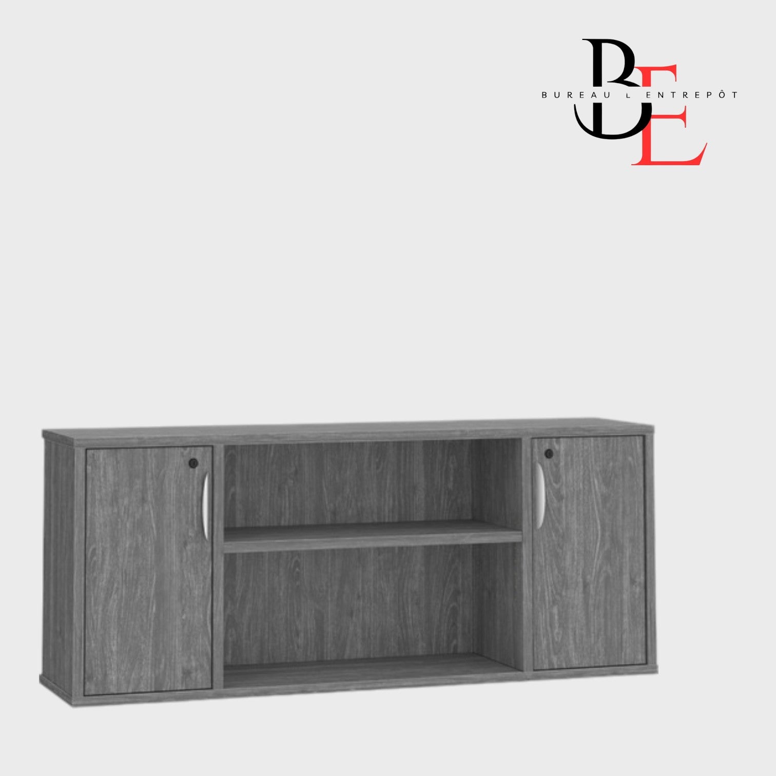 Crédence Étroite Verrouillable | Bureau L'Entrepôt