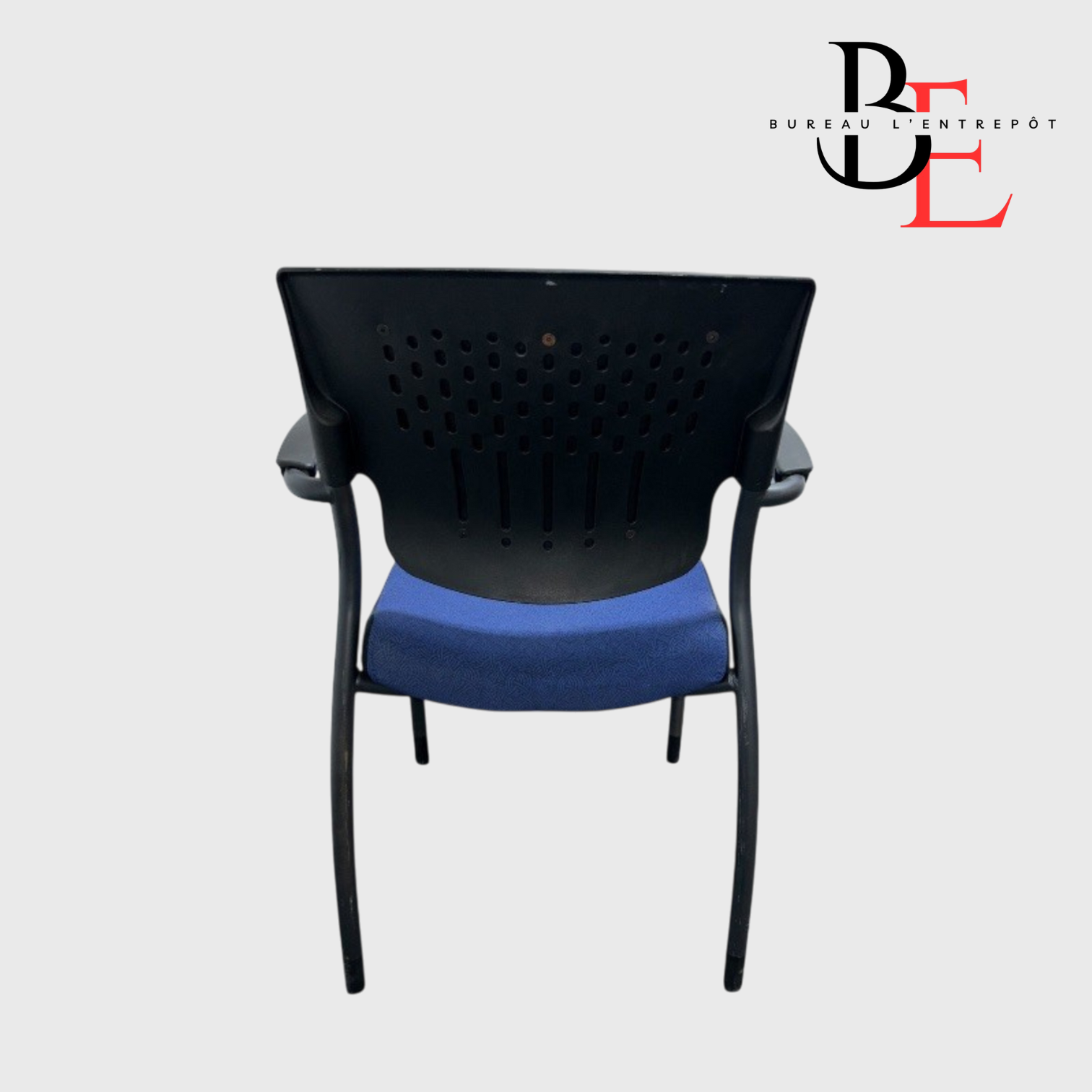 Chaise Empilable Commerciale Global (Bleu) - Très Bon État - Pour Réunion/Formation