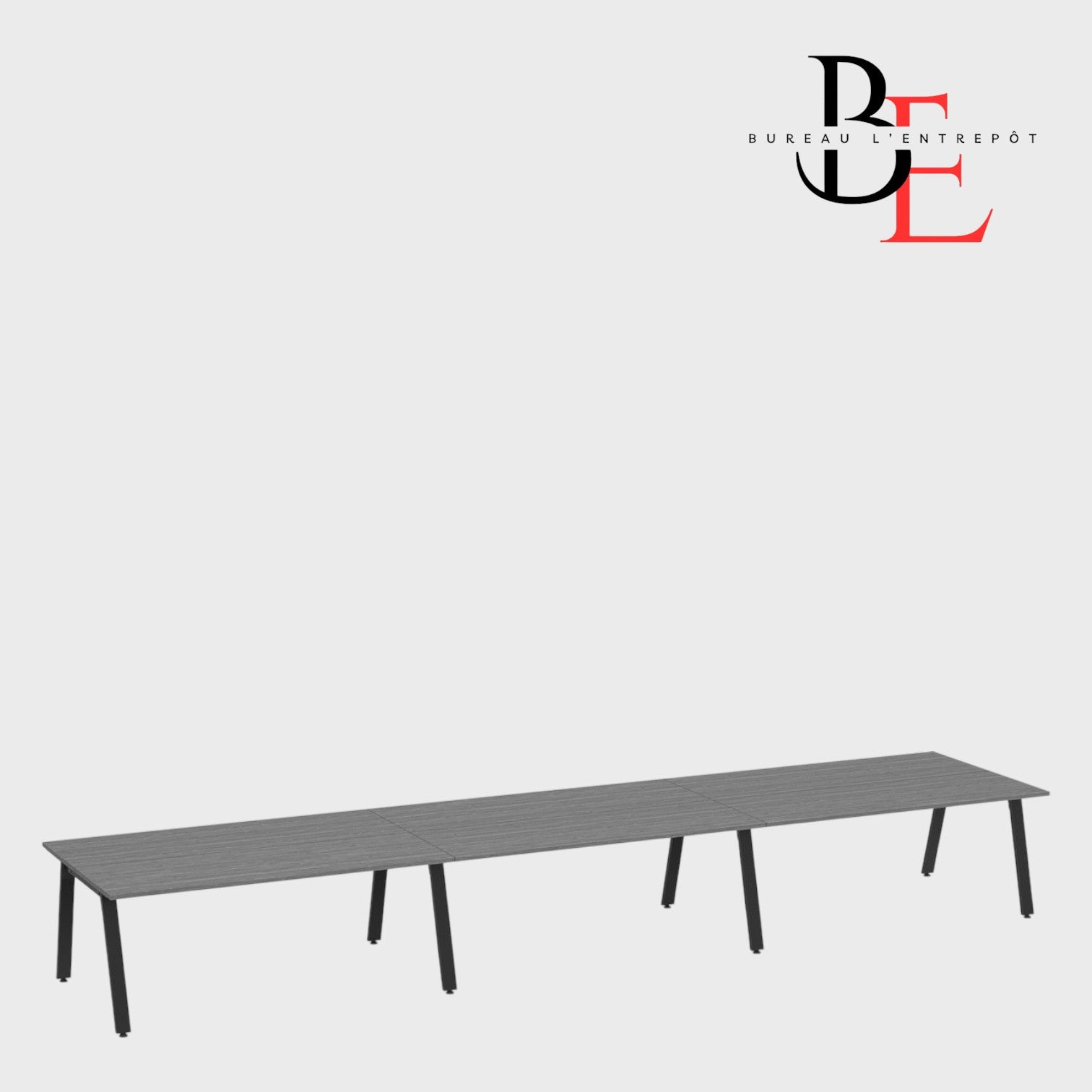 Espace de Travail Collaboratif pour 6 Personnes | Bureau L'Entrepôt