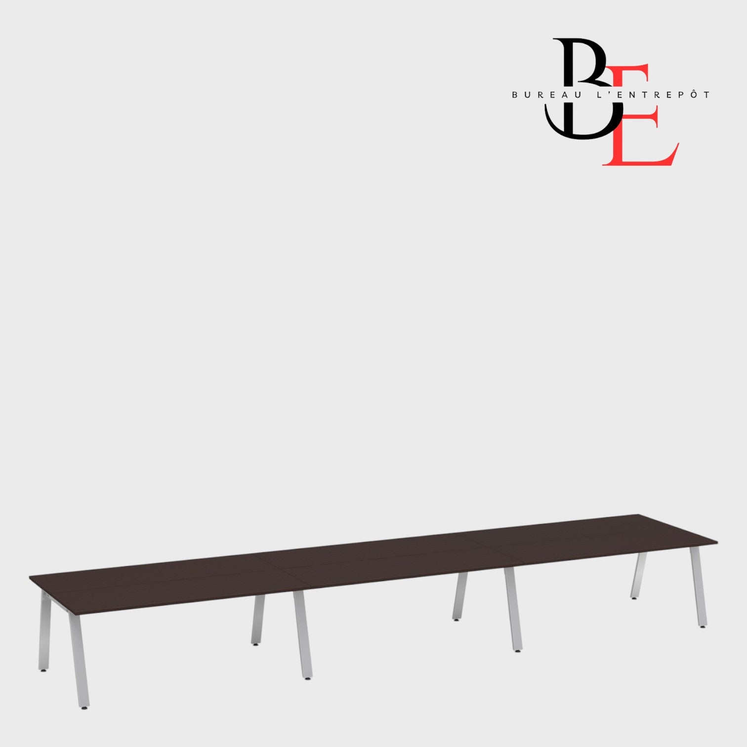 Espace de Travail Collaboratif pour 6 Personnes | Bureau L'Entrepôt