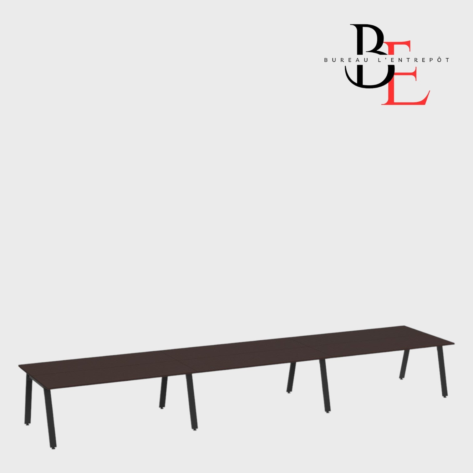 Espace de Travail Collaboratif pour 6 Personnes | Bureau L'Entrepôt