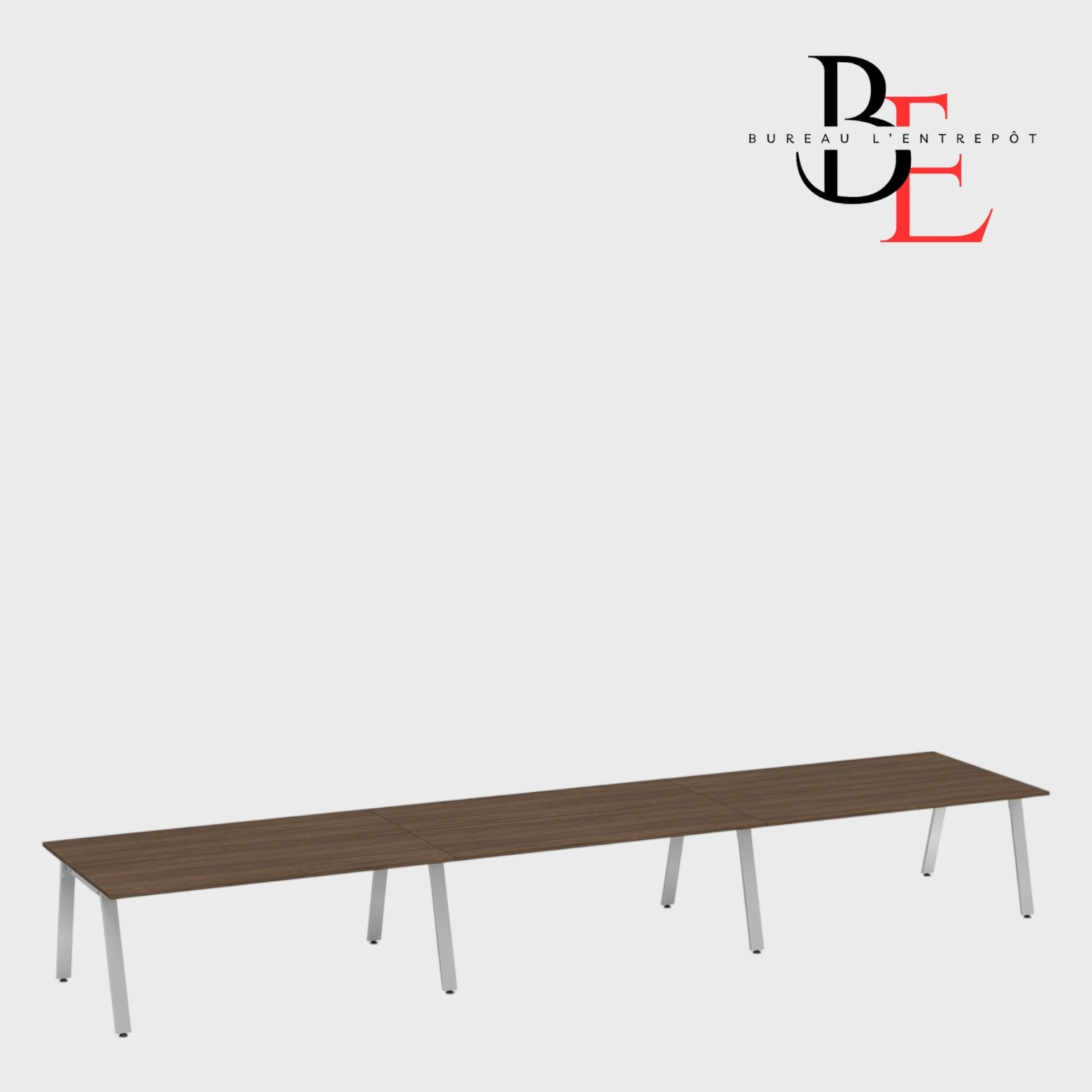 Espace de Travail Collaboratif pour 6 Personnes | Bureau L'Entrepôt