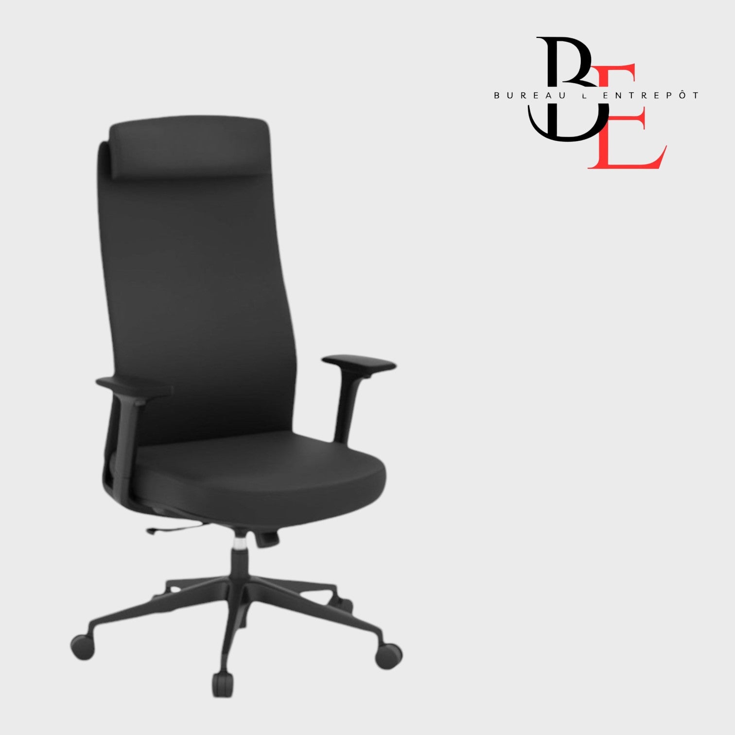 Fauteuil Dossier Haut – Support Lombaire Ajustable | Bureau L'Entrepôt