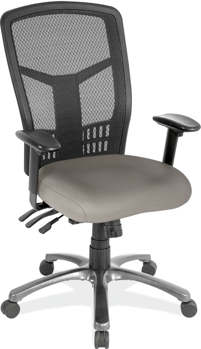Fauteuil Exécutif à Dossier Haut – Maille Respirante, Ergonomie Longue Durée, Assise Mousse Moulée CoolFlow, Ajustements Personnalisés | Bureau L'Entrepot 