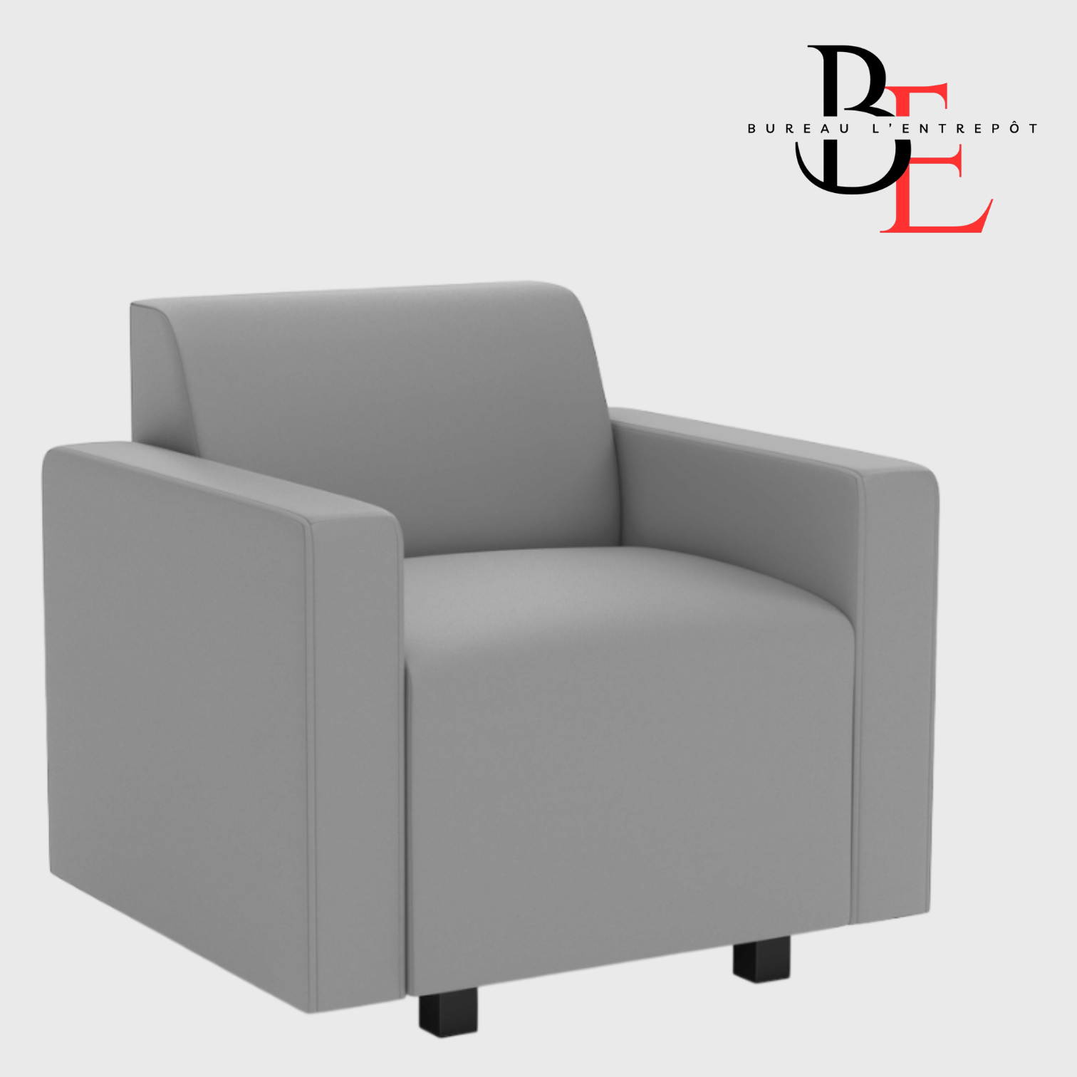 Fauteuil Modulaire – Cuir Synthétique Antimicrobien | Bureau L'Entrepôt