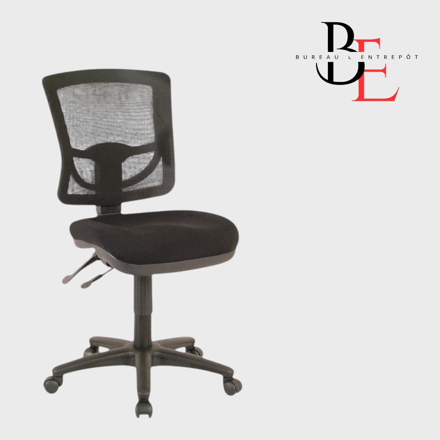 Fauteuil de Bureau – Dossier Maille Respirante, Assise Mousse Moulée | Bureau L'Entrepôt