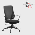 Fauteuil de Bureau à Dossier Moyen – Verrouillage Bascule, Accoudoirs Fixes | Bureau L'Entrepôt