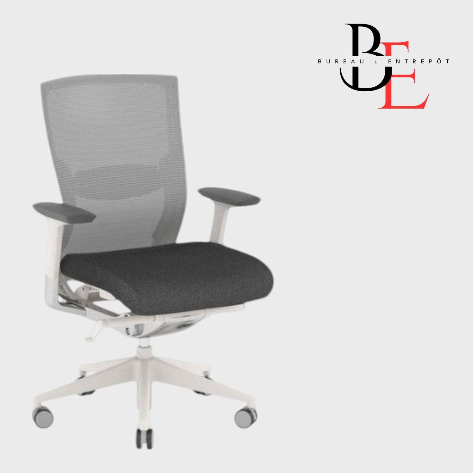  Fauteuil de Bureau – Mécanisme Synchro-Bascule Intégré, Contrôles Facilement Accessibles, Bras 3D Ajustables | Bureau L'Entrepôt