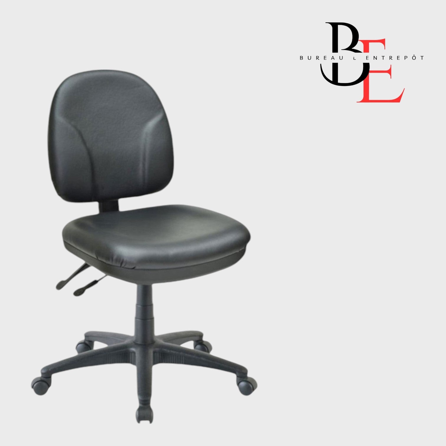 Fauteuil de Bureau – Mousse Moulée Contours, Ajustements Dos et Assise, Soutien Constant | Bureau L'Entrepôt