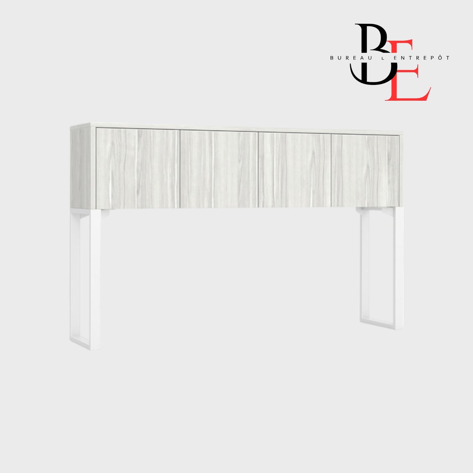 Huche Rangement Fermé 4 Portes | Bureau L'Entrepôt