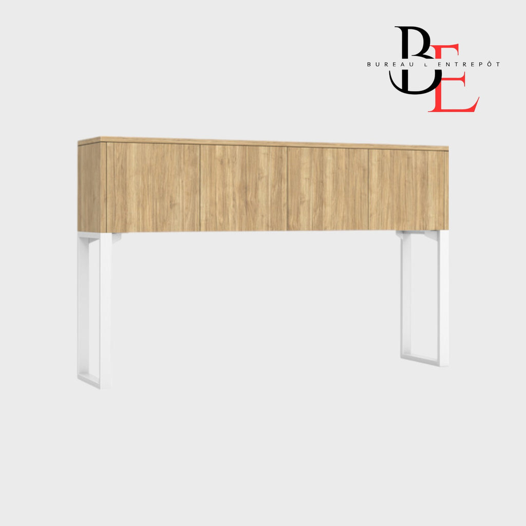 Huche Rangement Fermé 4 Portes | Bureau L'Entrepôt