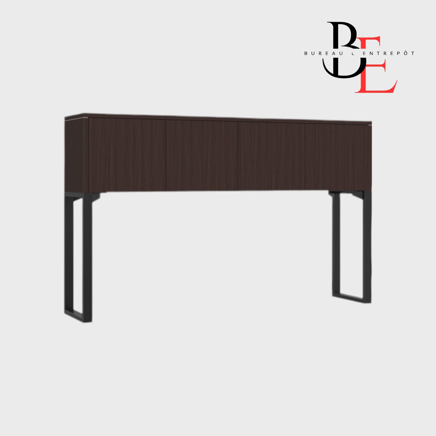 Huche Rangement Fermé 4 Portes | Bureau L'Entrepôt