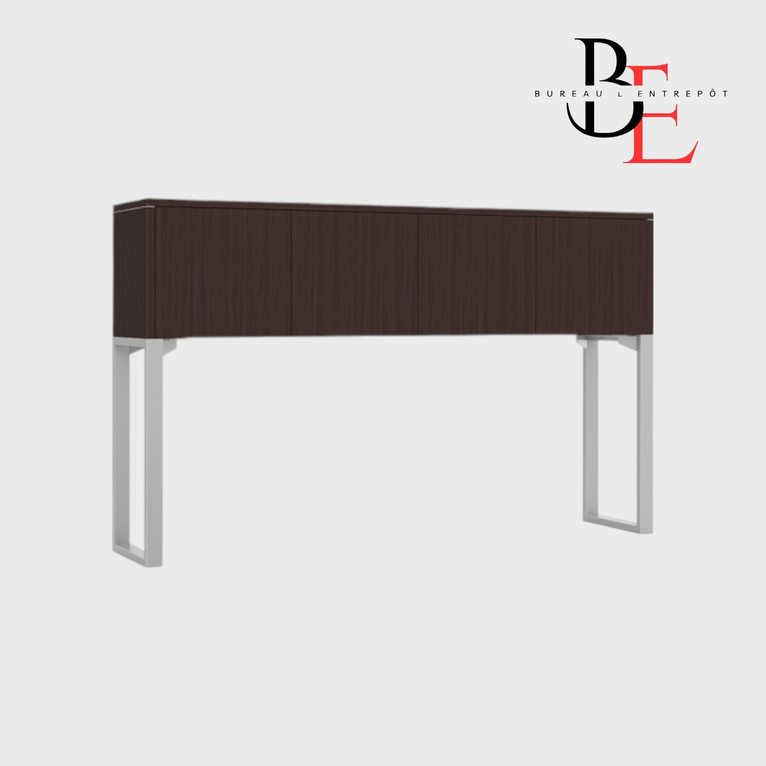 Huche Rangement Fermé 4 Portes | Bureau L'Entrepôt