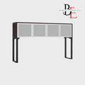 Huche Rangement Fermé Verre 4 Portes | Bureau L'Entrepôt
