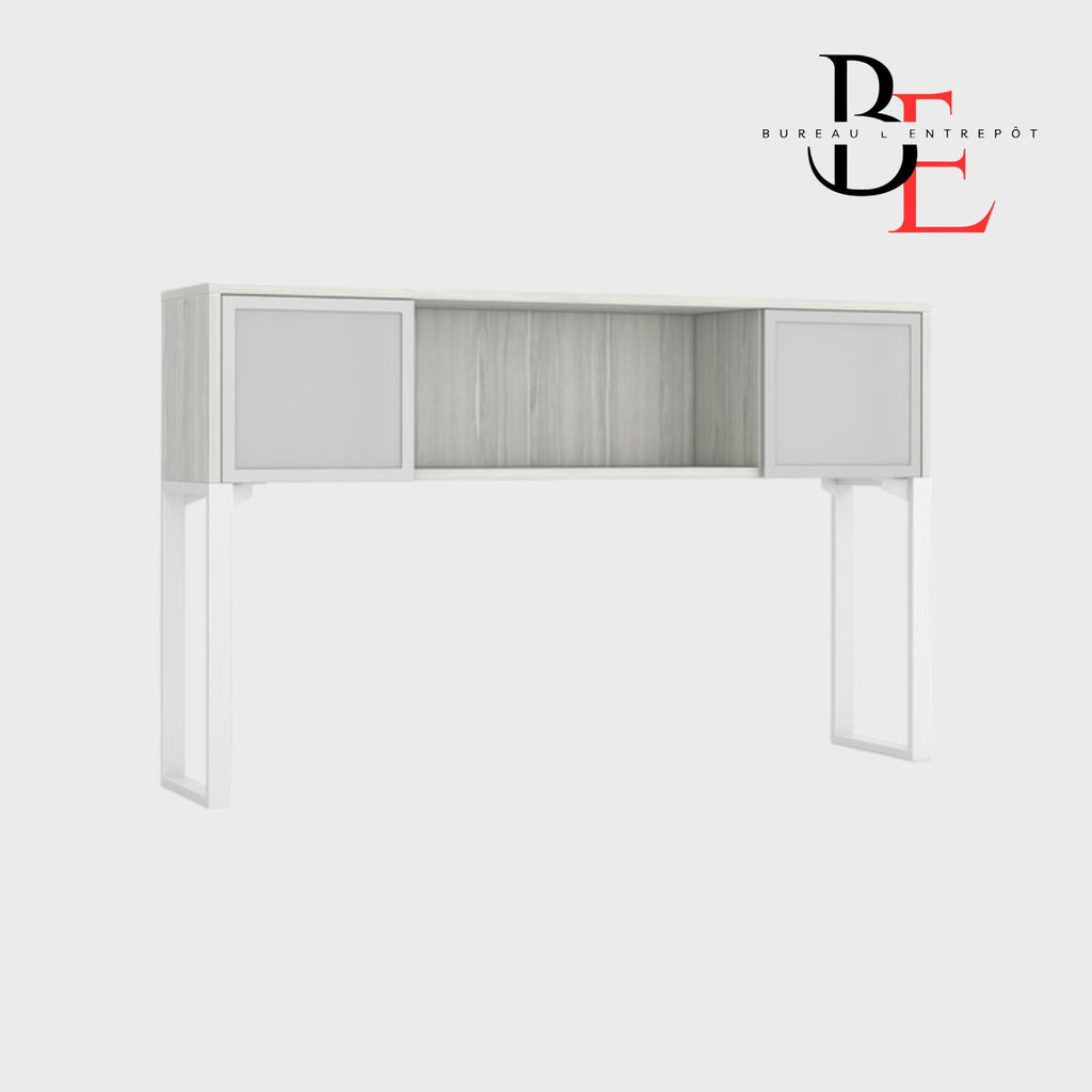 Huche avec Portes (Laminé/Verre) | Bureau L'Entrepôt