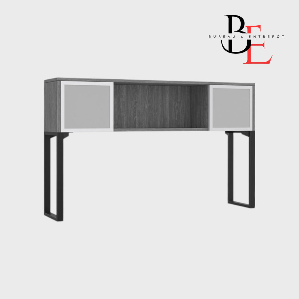 Huche avec Portes (Laminé/Verre) | Bureau L'Entrepôt