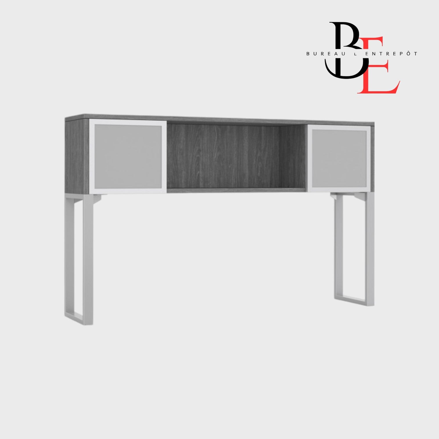 Huche avec Portes (Laminé/Verre) | Bureau L'Entrepôt