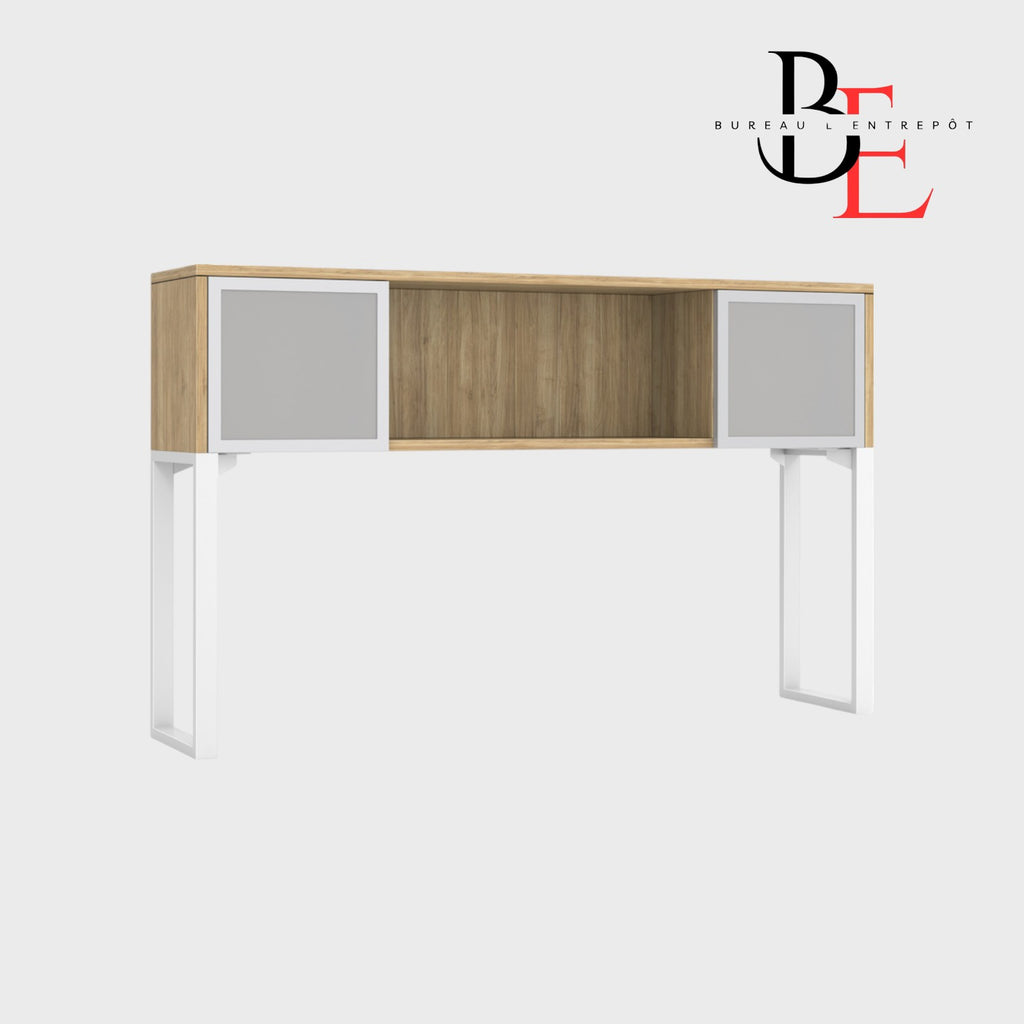 Huche avec Portes (Laminé/Verre) | Bureau L'Entrepôt
