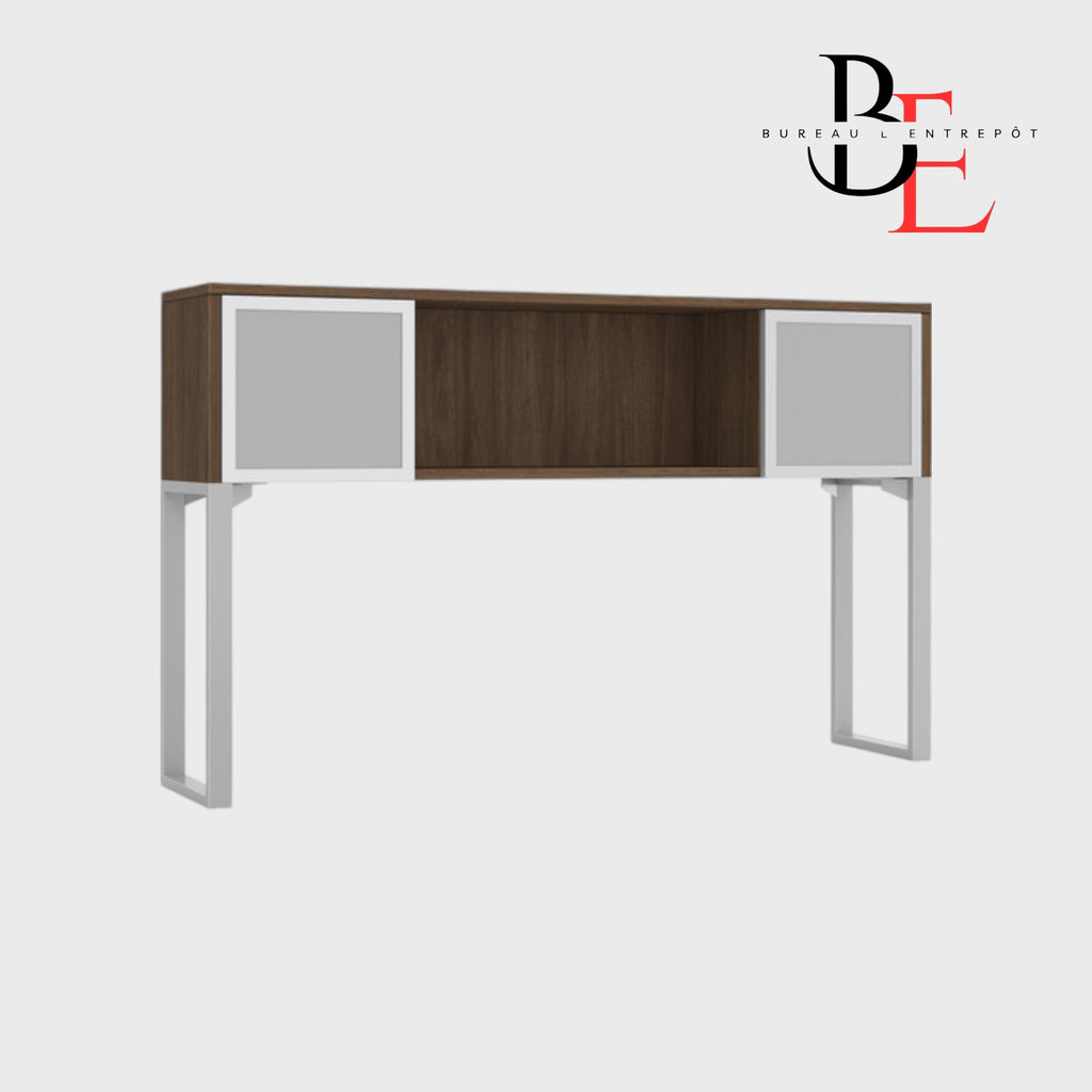 Huche avec Portes (Laminé/Verre) | Bureau L'Entrepôt