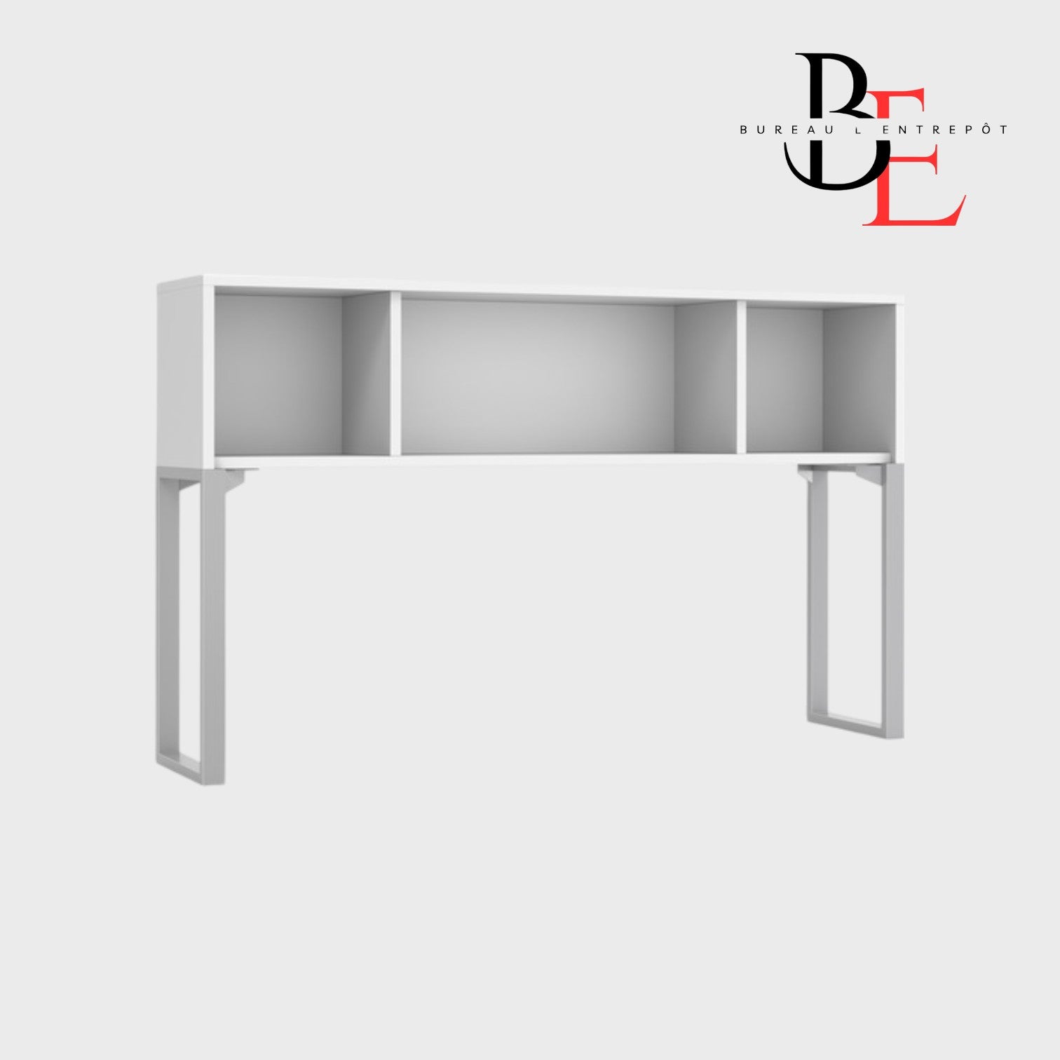 Huche de Rangement pour Bureau – Étagère Ouverte | Bureau L'Entrepôt