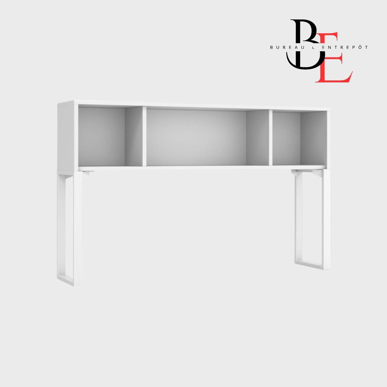 Huche de Rangement pour Bureau – Étagère Ouverte | Bureau L'Entrepôt
