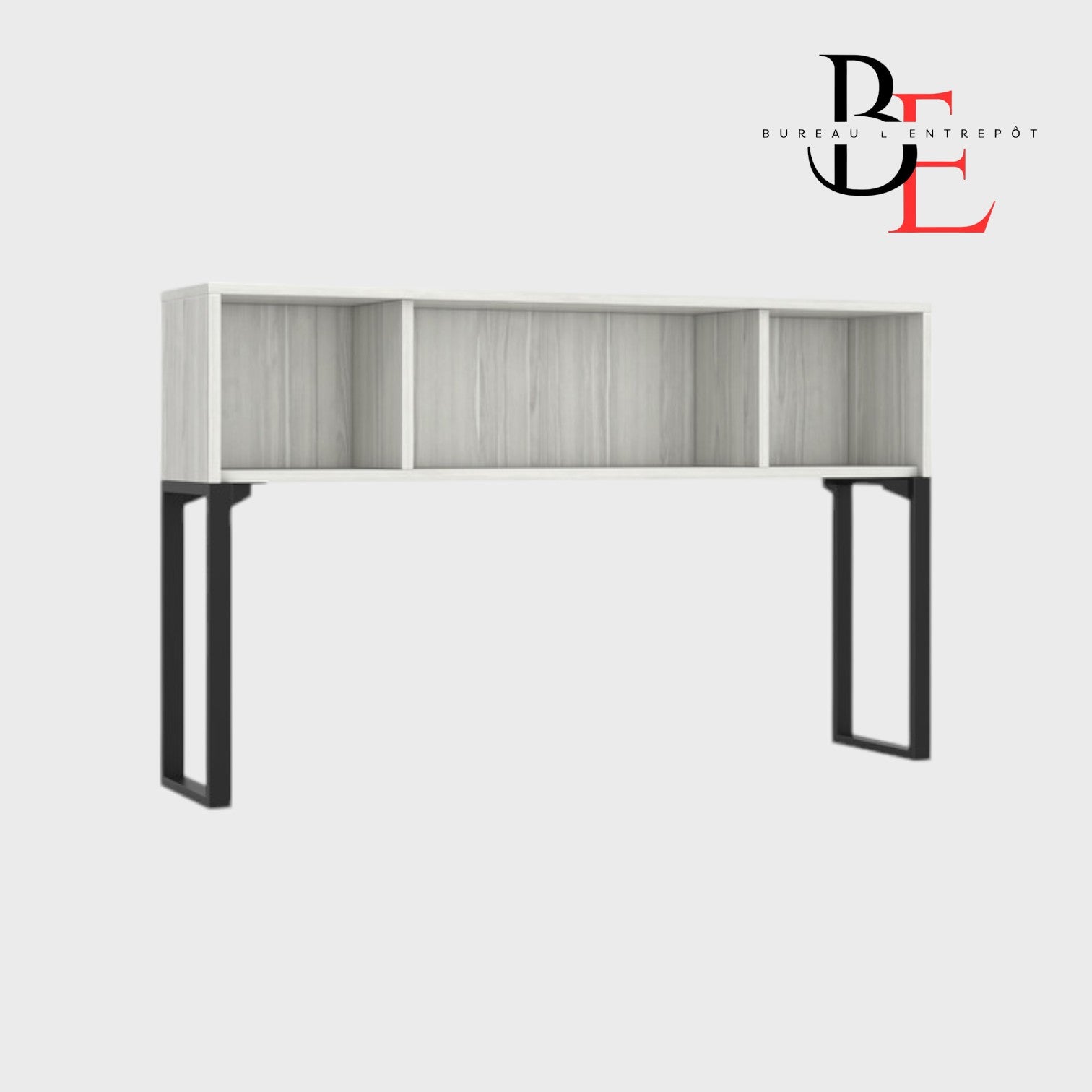 Huche de Rangement pour Bureau – Étagère Ouverte | Bureau L'Entrepôt