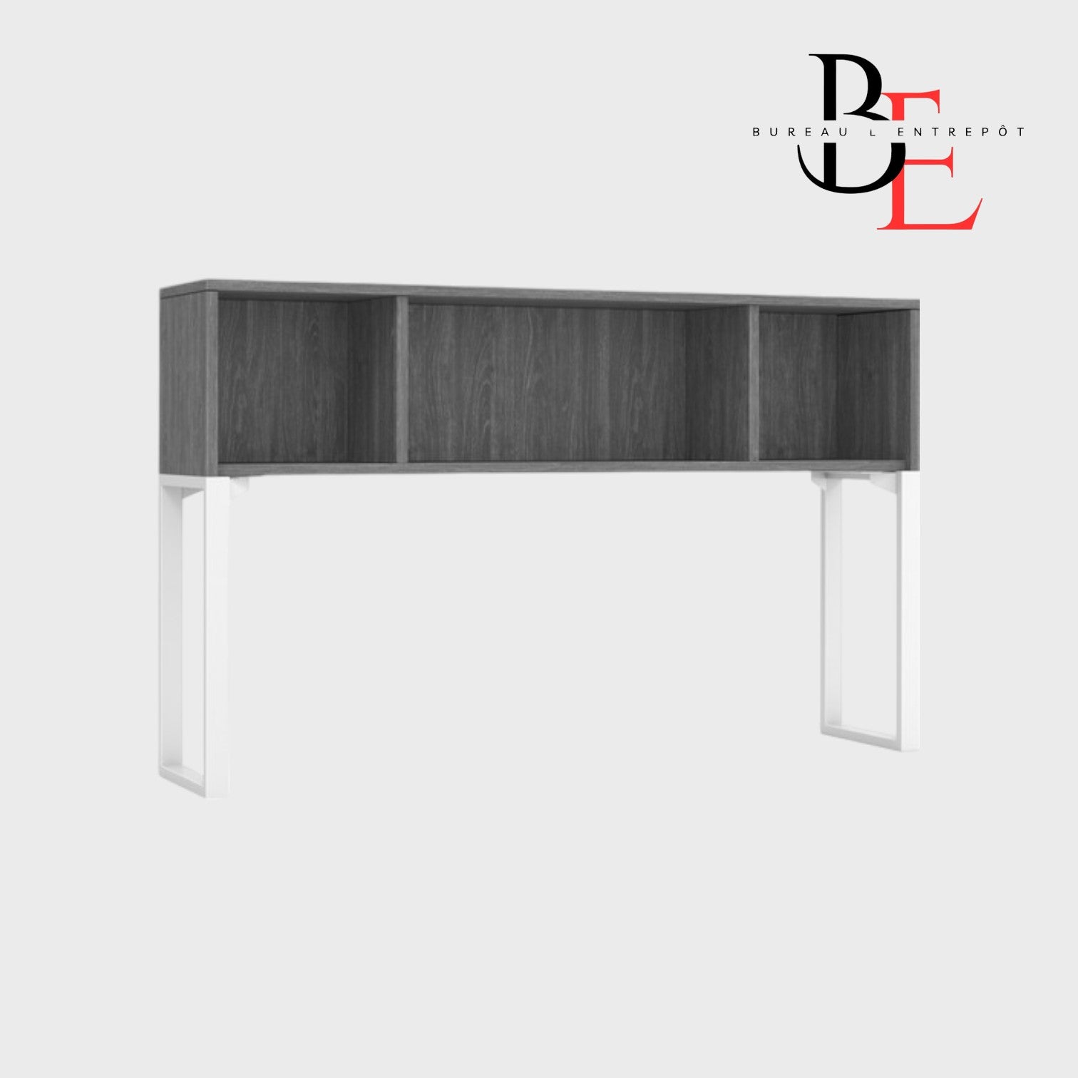 Huche de Rangement pour Bureau – Étagère Ouverte | Bureau L'Entrepôt