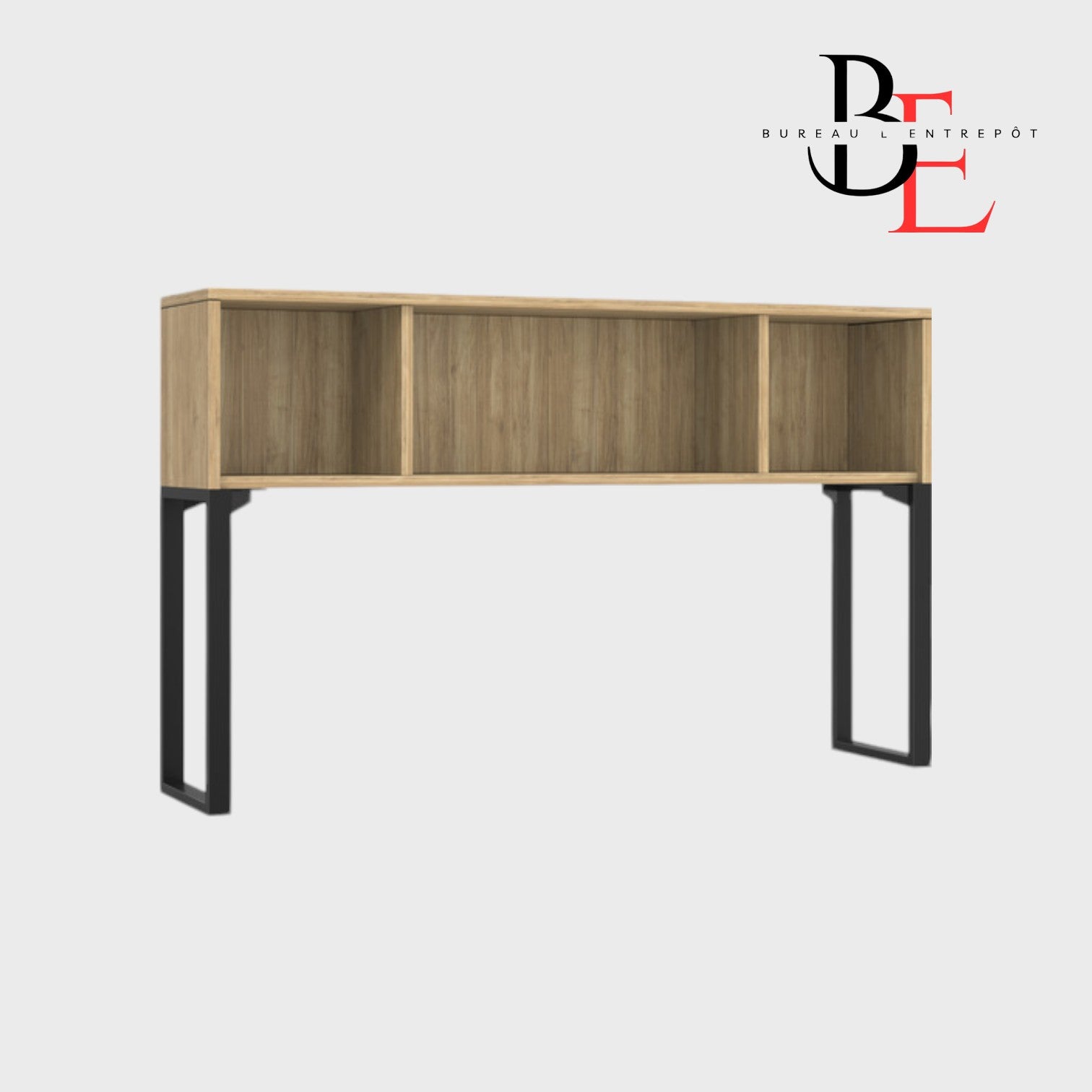 Huche de Rangement pour Bureau – Étagère Ouverte | Bureau L'Entrepôt