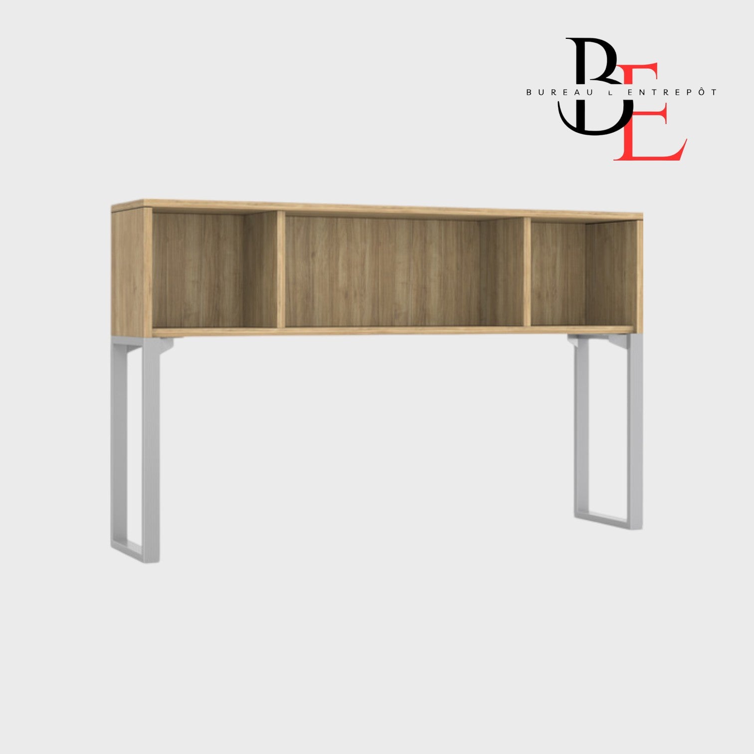 Huche de Rangement pour Bureau – Étagère Ouverte | Bureau L'Entrepôt
