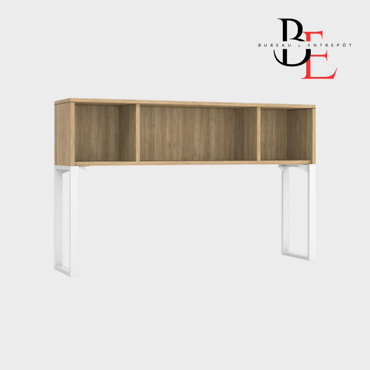 Huche de Rangement pour Bureau – Étagère Ouverte | Bureau L'Entrepôt