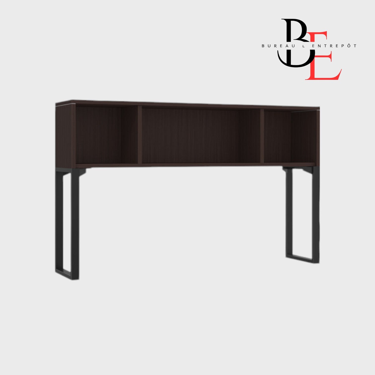 Huche de Rangement pour Bureau – Étagère Ouverte | Bureau L'Entrepôt