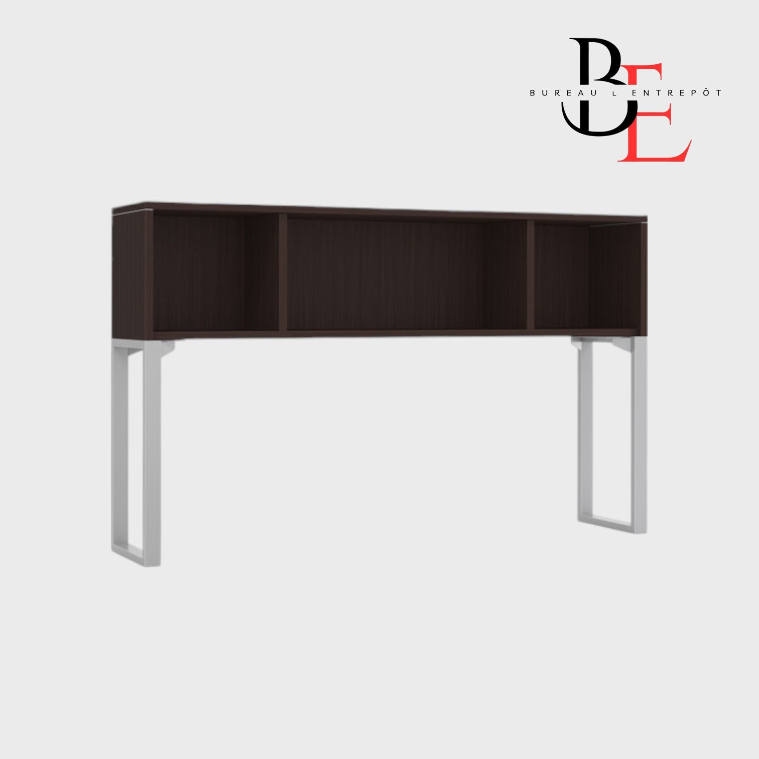Huche de Rangement pour Bureau – Étagère Ouverte | Bureau L'Entrepôt