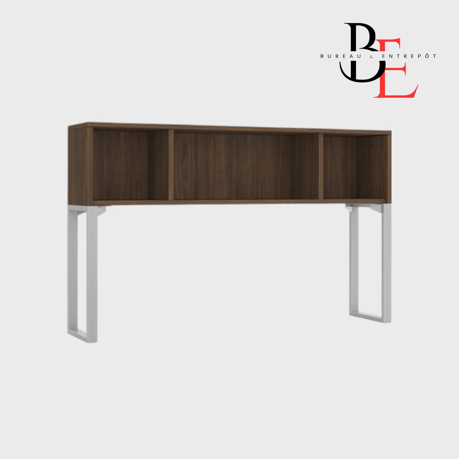 Huche de Rangement pour Bureau – Étagère Ouverte | Bureau L'Entrepôt
