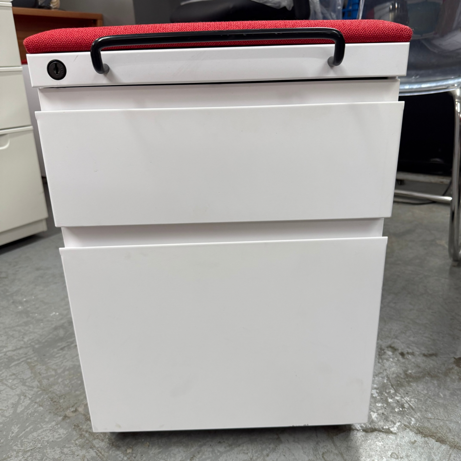 Caisson UF, assise rouge