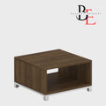 Table Basse Carrée avec Rangement | Bureau L'Entrepôt