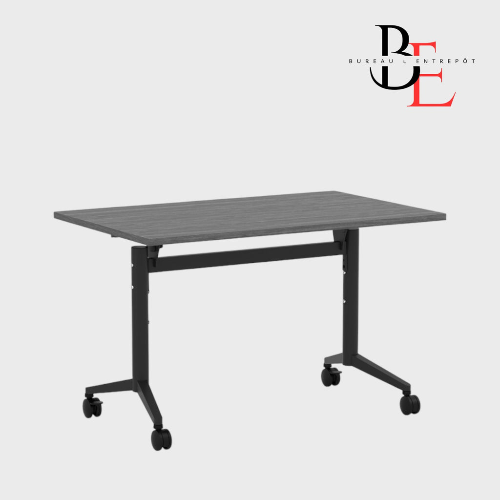 Table Modulable Pliante sur Roulettes | Bureau L'Entrepôt