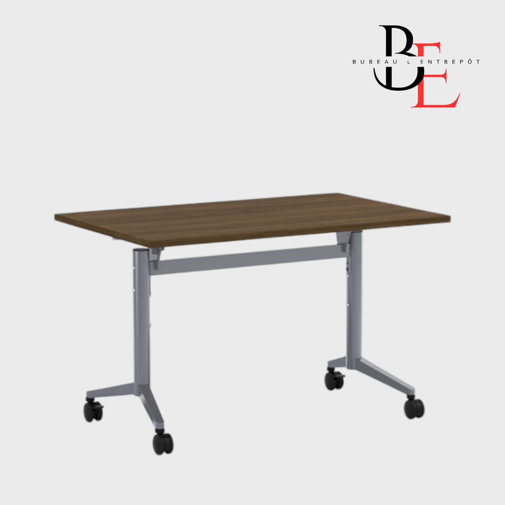 Table Modulable Pliante sur Roulettes | Bureau L'Entrepôt