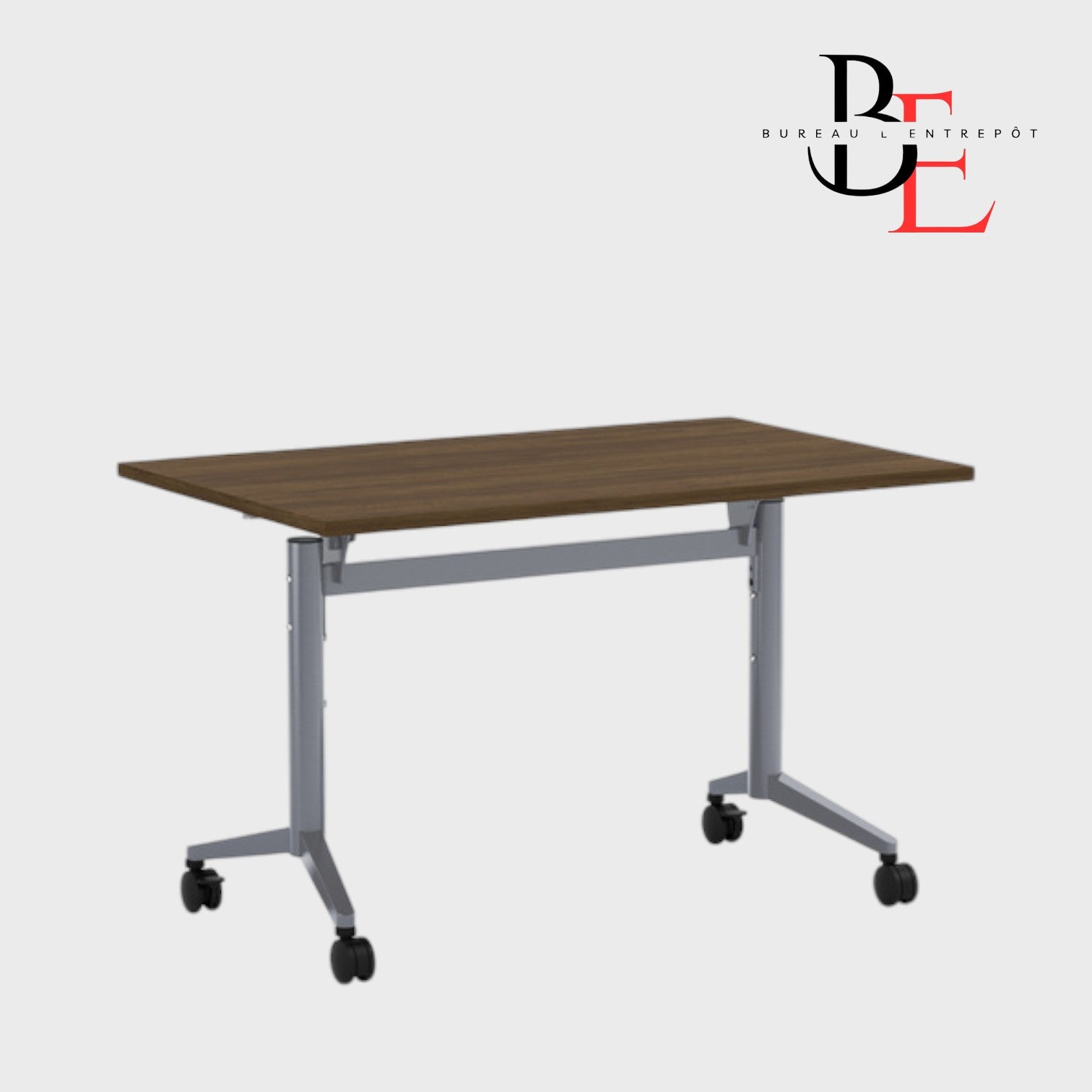 Table Modulable Pliante sur Roulettes | Bureau L'Entrepôt