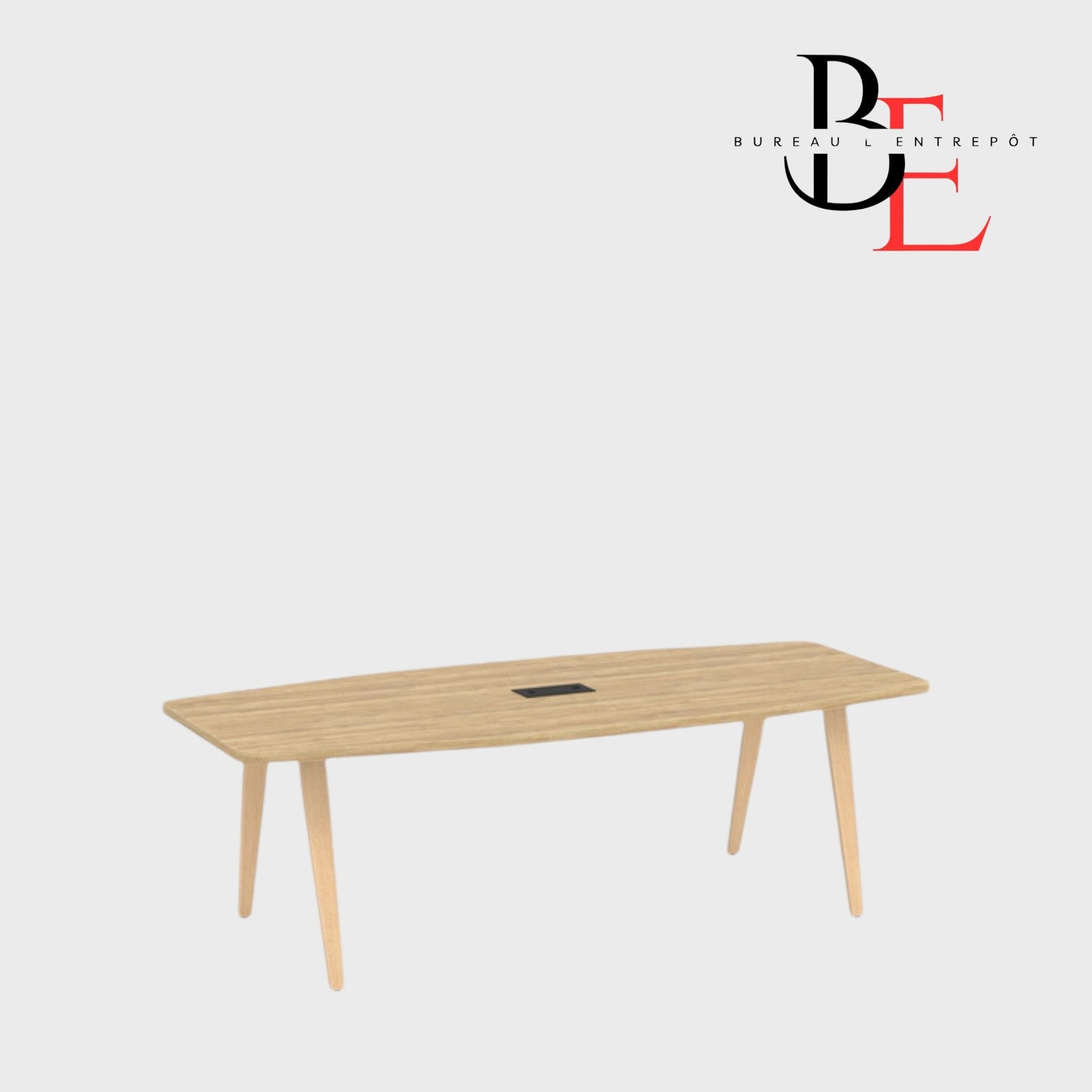 Table de Conférence Forme Bateau | Bureau L'Entrepôt