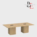 Table de Conférence Rectangulaire – Bases Cube | Bureau L'Entrepôt