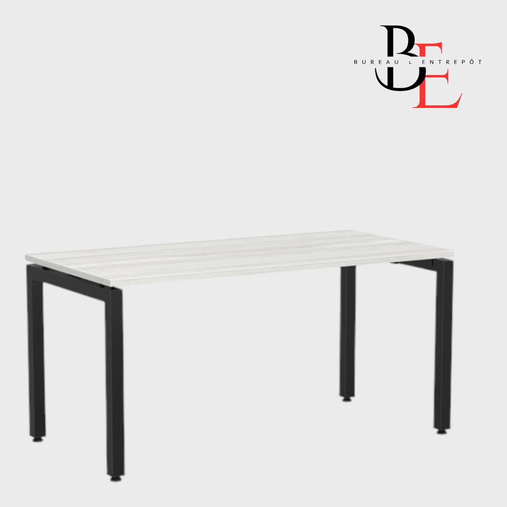 Table de Travail sur Pieds Métalliques | Bureau L'Entrepôt 