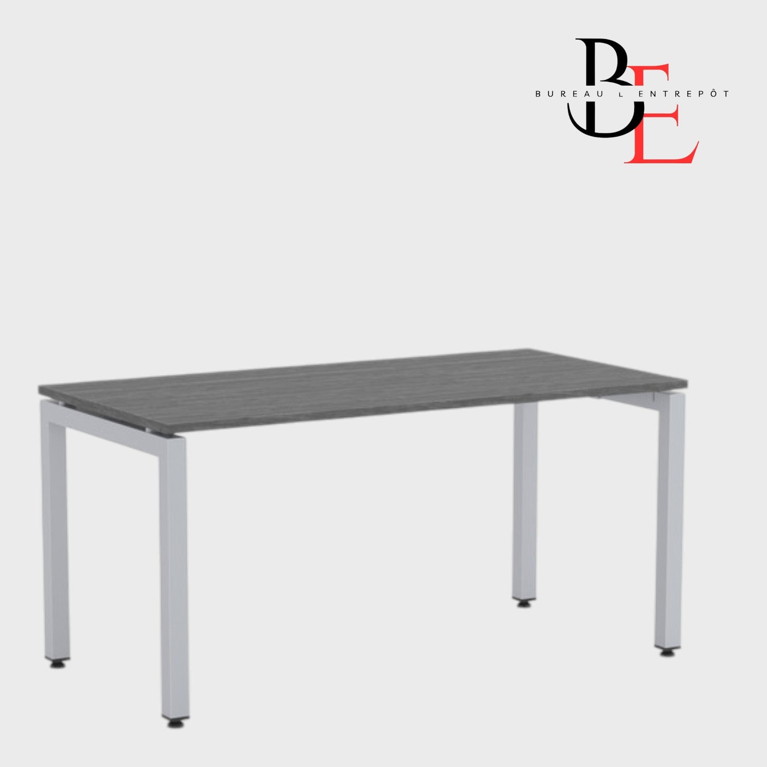 Table de Travail sur Pieds Métalliques | Bureau L'Entrepôt 