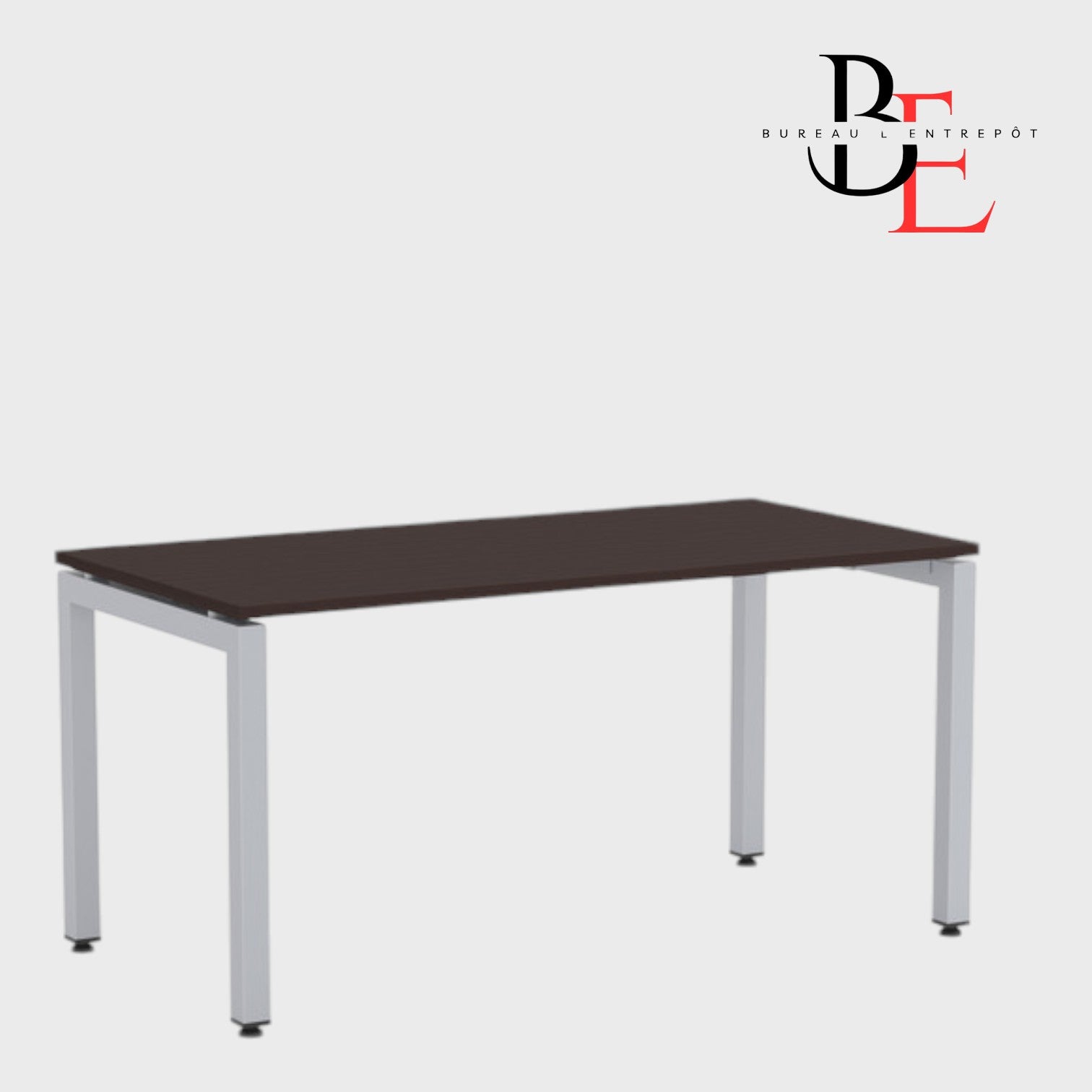 Table de Travail sur Pieds Métalliques | Bureau L'Entrepôt 