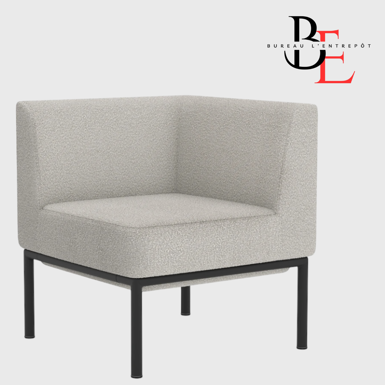 Causeuse Modulaire –  Fixation par Pinces, Option Bras de Charge USB - BLCHK82332